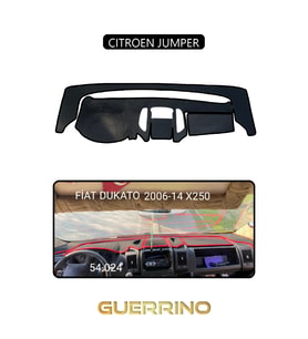 CITROEN JUMPERTORPİDO KORUMA HALISI SİYAH KENAR