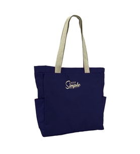 Keep Simple Kadın Çanta Kumaş Lacivert 7008 (Karışık)