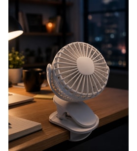 Çalışma Masası Yatak Başlığı İçin Klipsli Fan