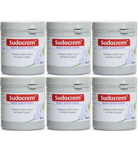 Sudocrem Cilt Bebek Bakım - Pişik Kremi 400GR (6 Lı Set)