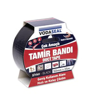 Mey İthalat® Vodaseal Duct Tape Tamir Bandı 50 Mm 25 Metre Siyah
