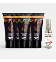 Herbal Doctor Eroboost Max Erkek Masaj ve Bakım Kremi 50 ml x4