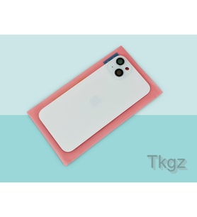 İphone 15 PLUS Arka Pil Batarya Kapağı Kapak ( Full Kamera Lensli ) MAVİ