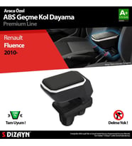Renault Fluence Uyumlu Kol Dayama Kolçak Geçmeli ABS Gri 2010 Üzeri A+Kalite Parça (Karışık)
