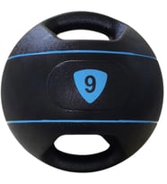 Avessa MB-100-9 Tutamaçlı Sağlık Topu 9 Kg (Mavi-Siyah)