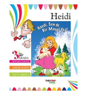 Heidi (Üçü Bir Arada Etkinlik Kitabı)