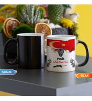 Polise Hediye Sihirli Kupa Bardak 002
