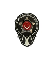 Koruma Güvenlik Gögüs Arması 3d Plastik,  Yeni Tip, Cırtlı, 1. Kalite (Çok Renkli)