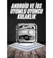 Bluetooth Kulaklık Dokunmatik Kontrol Tws Kablosuz Kulaklık Hi-Fi Stereo