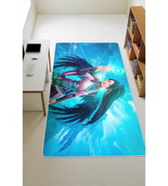 Modern Dijital Baskı Kaymaz Taban Çocuk ve Genç Odası Halısı H0494