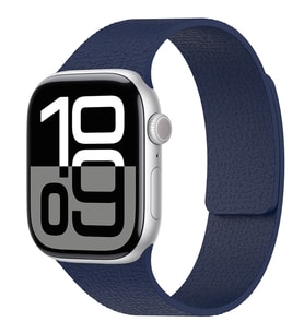 Apple Watch 10 46mm Uyumlu Zore KRD-136 Kabartma Desenli Silikon Kordon