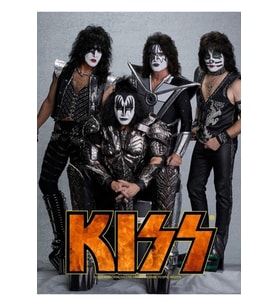 Kıss Vintage Kordon Tasarımı Tablo Ahşap Poster Dekoratif