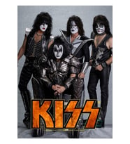 Kıss Vintage Kordon Tasarımı Tablo Ahşap Poster Dekoratif