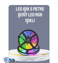 Kumandalı 5 Metre Şerit Led Dekoratif Aydınlatma