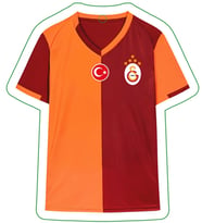Resmi Lisanslı 5 Yıldızlı Galatasaray Parçalı Klasik Forma Oto Asma Koku Araç Kokusu