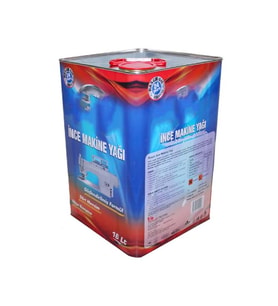 Sanayi Dikiş Makina Şeffaf Yağ 16 Litre