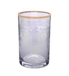 Decorium Kahve Yanı Su Bardağı 6lı Tumbler Elit 01 Altın