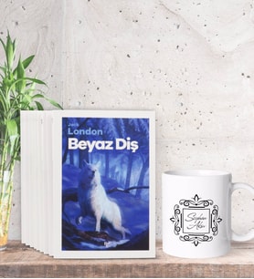 BK Gift Kişiye Özel İsimli Kupa Bardak ve Dünya Klasikleri Serisi(9 Kitap Takım) Hediye Seti