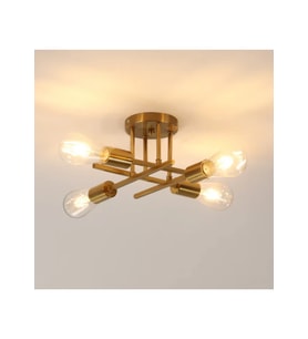 Electra Modern Duvar Avize 3277-W37-6D-XX (Eskitme Altın)