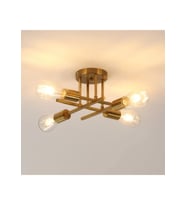 Electra Modern Duvar Avize 3277-W37-6D-XX (Eskitme Altın)