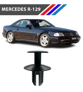 Mercedes R-129 SL Class Davlumbaz Klipsi 81471-911-992  M1700-10 50 Adet