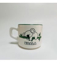 Koala Baskılı Yeşil İçli Venüs Kupa (Beyaz)