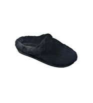 Gezer 14670 - Yumuşak Peluş Dokulu Kadın Ev Terliği - FULL-SİYAH - 39