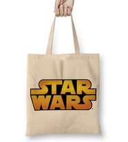 Star Wars Logo Bez Çanta Uzun Saplı