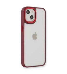 Apple iPhone 14 Plus Kılıf Dora Kapak - Kırmızı