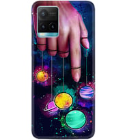 Vivo Y11S Y21S Y20 Y20S Y70 Kılıf Desemli Silikon Finger planet 1740