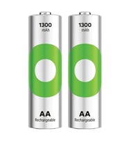 GP ReCyko 1300 mAh Ni-Mh 1.2 Volt AA Kalem Şarjlı Pil 2li Paket
