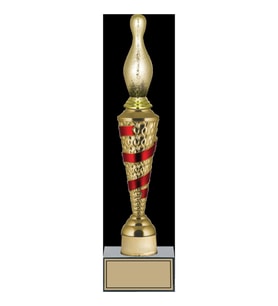 ODAK KUPA - Figürlü Kupalar - Bowling / Pin Figürlü Kupalar FG-028 C - 41 cm