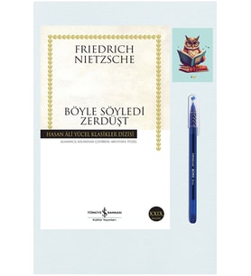 Böyle Söyledi Zerdüşt - Böyle Buyurdu Zerdüşt - Nietzsche 9786053603535 Mavi Tükenmez Kalem (Renksiz)