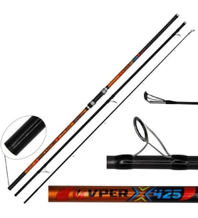 Portfish Vper 425cm 300gr 3Parça IM6 Karbon Surf Kamış