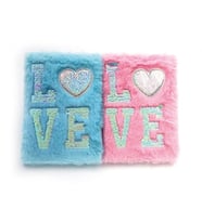 LOVE Tasarımlı Peluş Hatıra Defteri