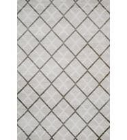 Modern Gri Geometrik Salon Halısı Dijital Baskı Pamuk-Polyester Yüzeyli Dekoratif Model