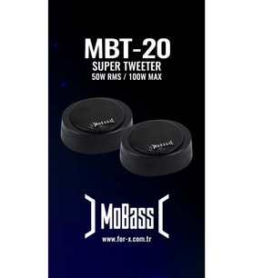 Mbt-20 20mm Dome Tweeter 50w Rms Power 100w Max Power 2li Takım