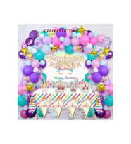 Çıtıpıtıstore Unicorn Lüks Doğum Günü Seti 8 Kişilik