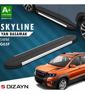 S-Dizayn SWM G03F Skyline Aluminyum Yan Basamak 193 Cm 2023 Üzeri A+ Kalite