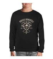 Avenged Sevenfold - Hail Logo Siyah Çocuk Sweatshirt