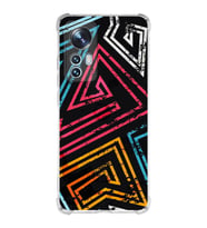 Xiaomi Mi 12 Pro Uyumlu Köşe Korumalı Antişok Kapak Eskitme Tasarımlı Şeffaf  Kılıf