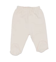 Unisex Patikli Ekru Penye Patikli Tek Alt