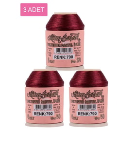 3 Adet Altınbaşak Oya ve Dantel İpi 20 gr - Royaleks - No: 790