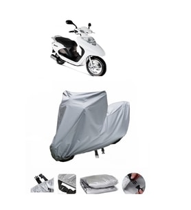 Kanuni Ruby 100  Gri Motosiklet Brandası ARKA ÇANTA UYUMLU DEĞİLDİR