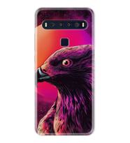 TCL 10L 10 Plus 10SE 20E 20SE 30SE L7 Kılıf Desemli Silikon Red Eagle 1752