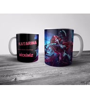Pixxa  KATARINA Kişiye Özel İsimli Kupa Bardak (League of Legends, LOL)