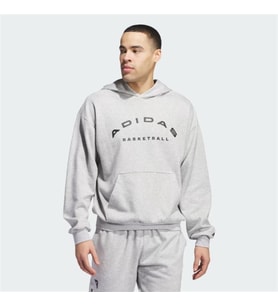 Adidas Slt Fleece Hoodie Erkek Gri Kapüşonlu - IW8253