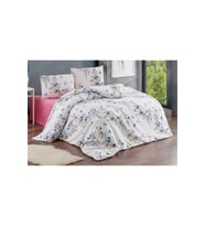 Tek Kişilik Nevresim Takımı 160x220cm 2 Yastık Kılıfı Lastikli Çarşaflı 120x200+30
