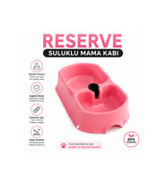 CADOPET HAZNELİ MAMA SU KABI-PEMBE