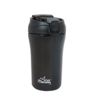 Any Morning SI232021 İki Ağızlı Termos Mug Siyah 400 ml